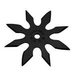 Shuriken Ninja 8 ostrzy - czarny N-404, gwiazdka do rzucania