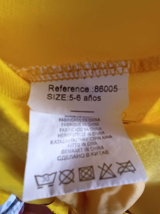 Fato Pikachu, Criança