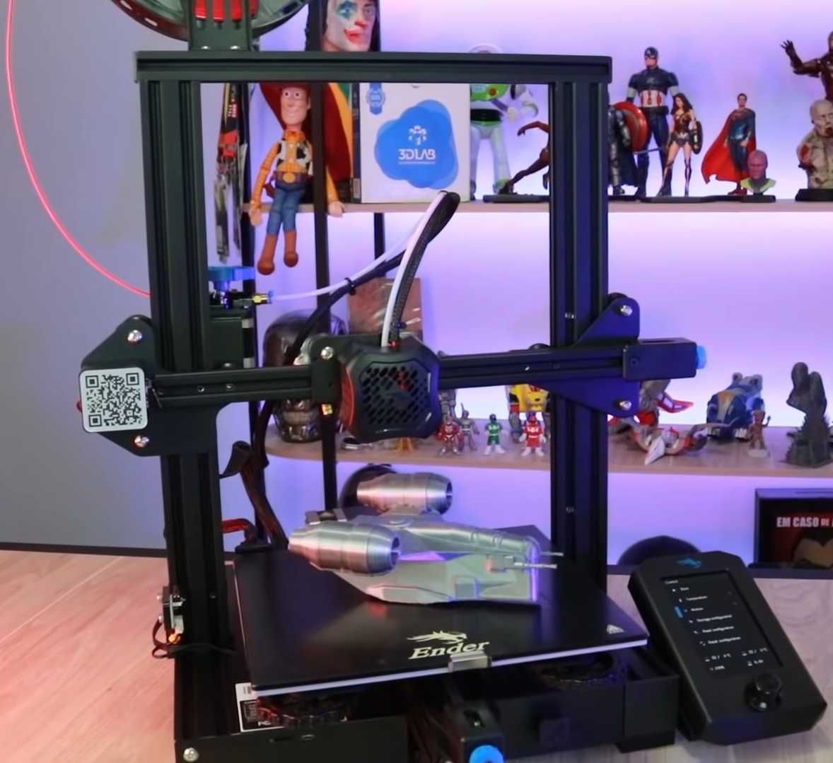 [NOVO] Impressora 3D Creality Ender 3 V2 [22 x 22 x 25]