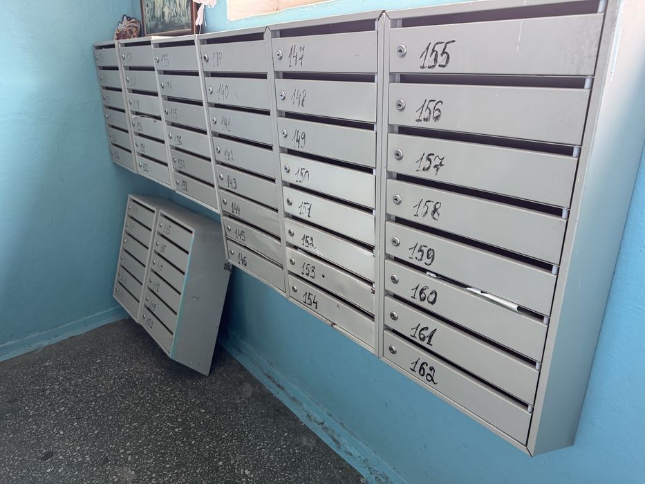 Поштові скриньки для багатоквартирного будинку ящик скриня почта