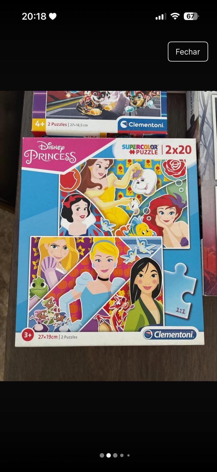 Puzzles para crianças