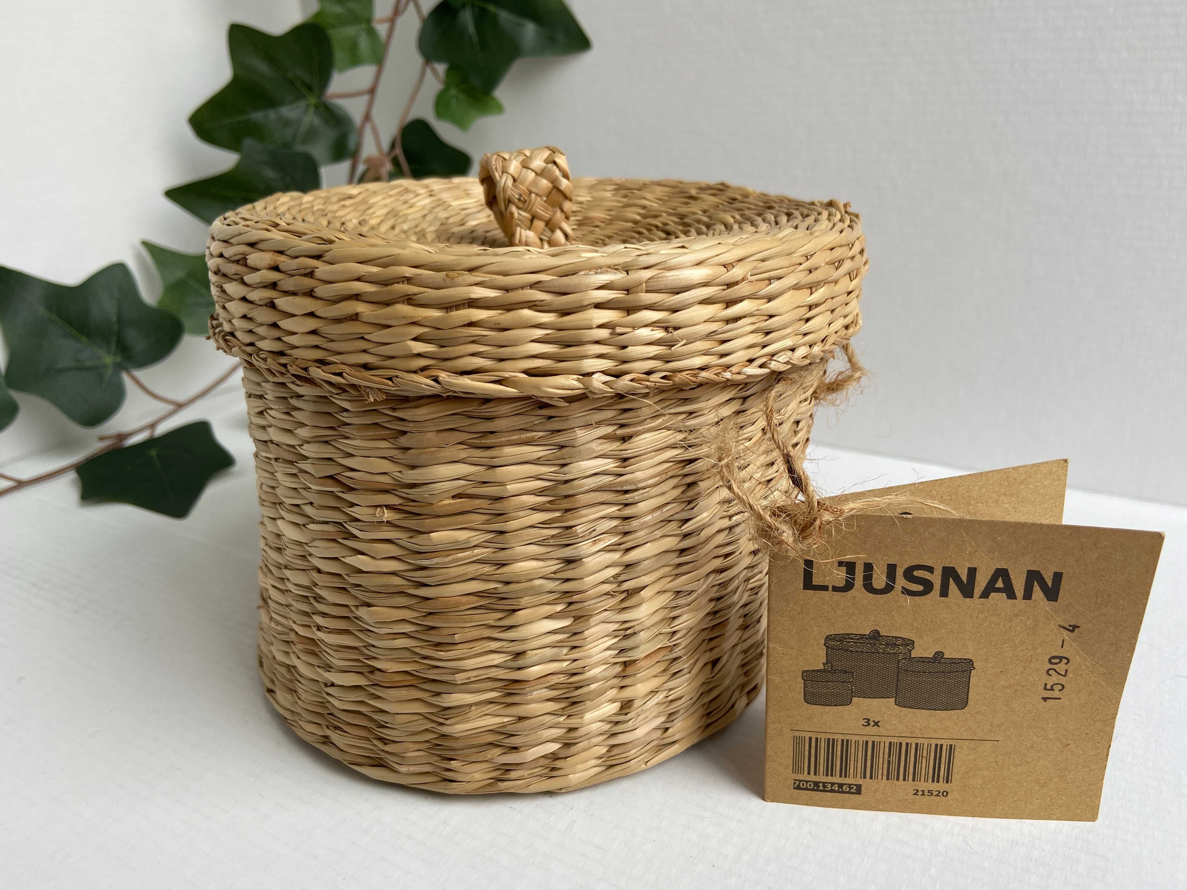 Conjunto de caixas Ljusnan IKEA