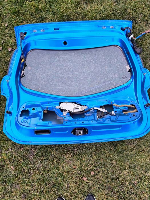 Klapa bagażnika tył, światło stop, wycieraczka, szyba Nissan Micra K13