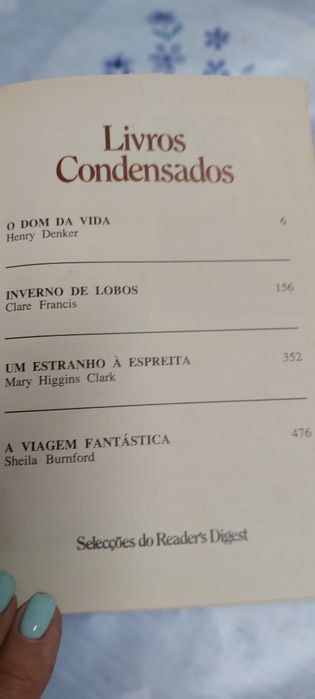 Conjunto de 7 livros