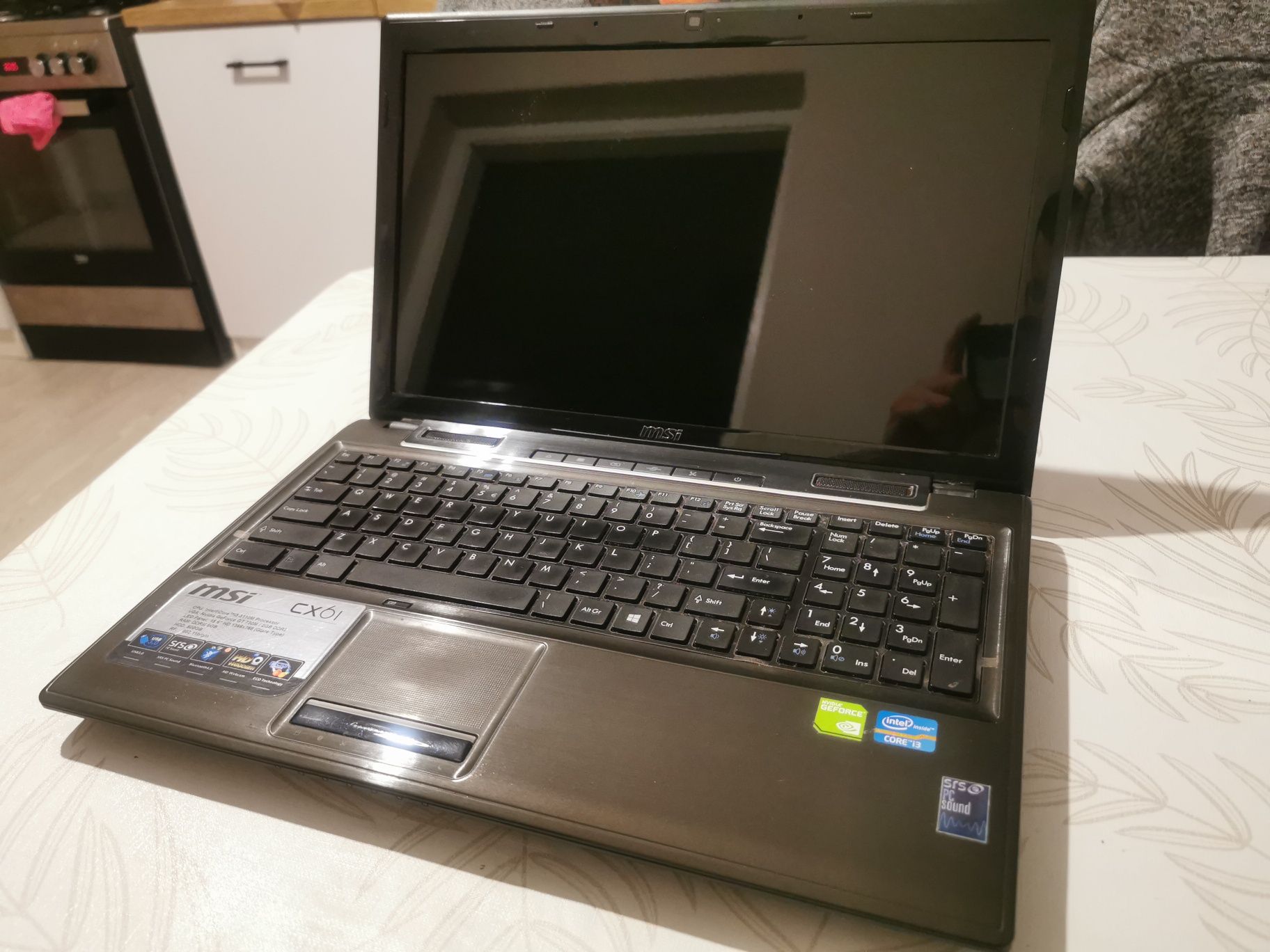 Laptop MSI CX61 i3/16GB 500Gb