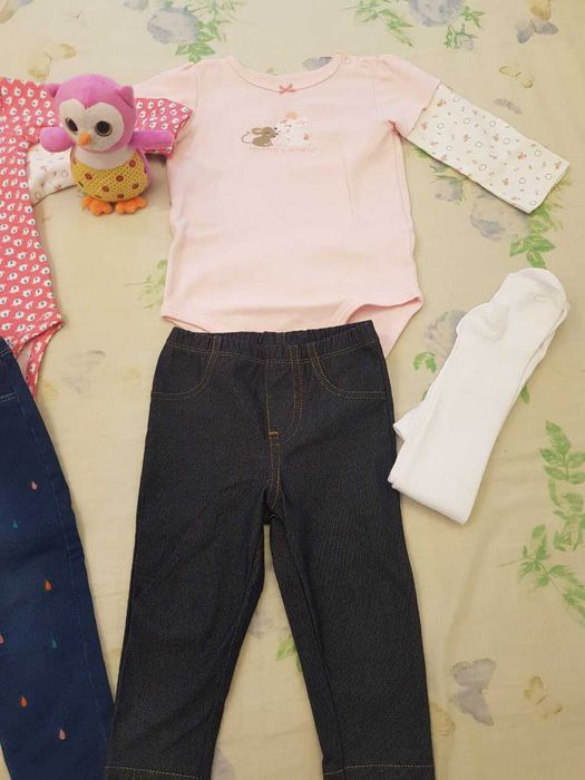 Комплект (боди, бодіки, джинси, легінси, колготи) Carters, 80/86