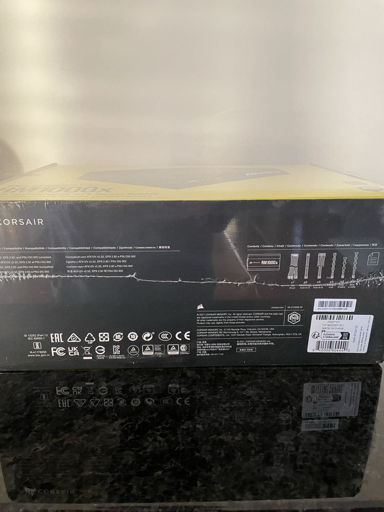 Fonte de alimentação CORSAIR 1000x