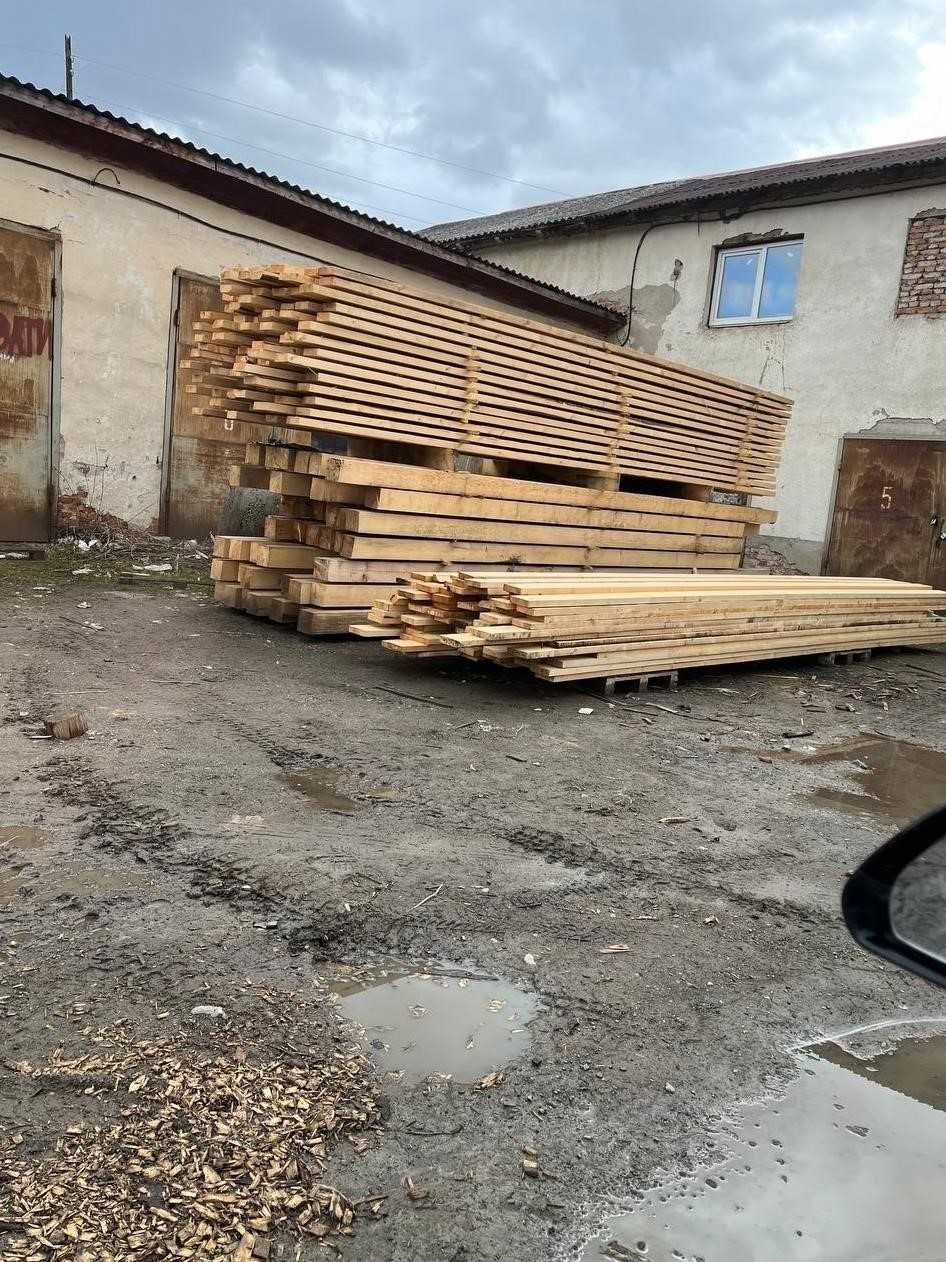 Пиломатеріали, брус 130*45*3м (дошка, кроква, доска вагонка). Доставка