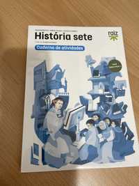 Cadernos de actividades de História 7 e 8 ano
