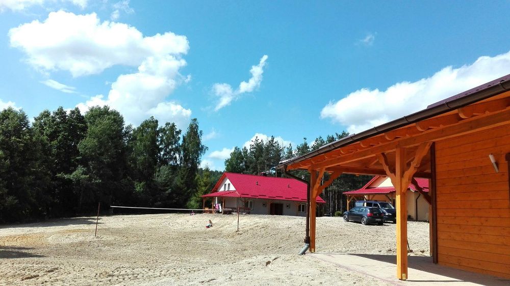 Domki nad prywatnym jeziorem z prywatną plażą-dostęp tylko dla wynajm