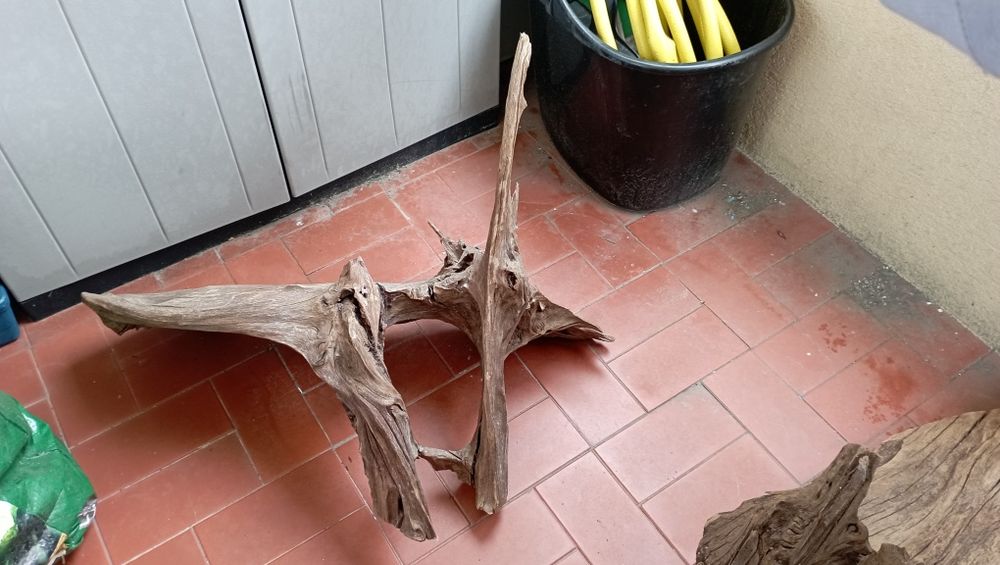 Tronco para aquário