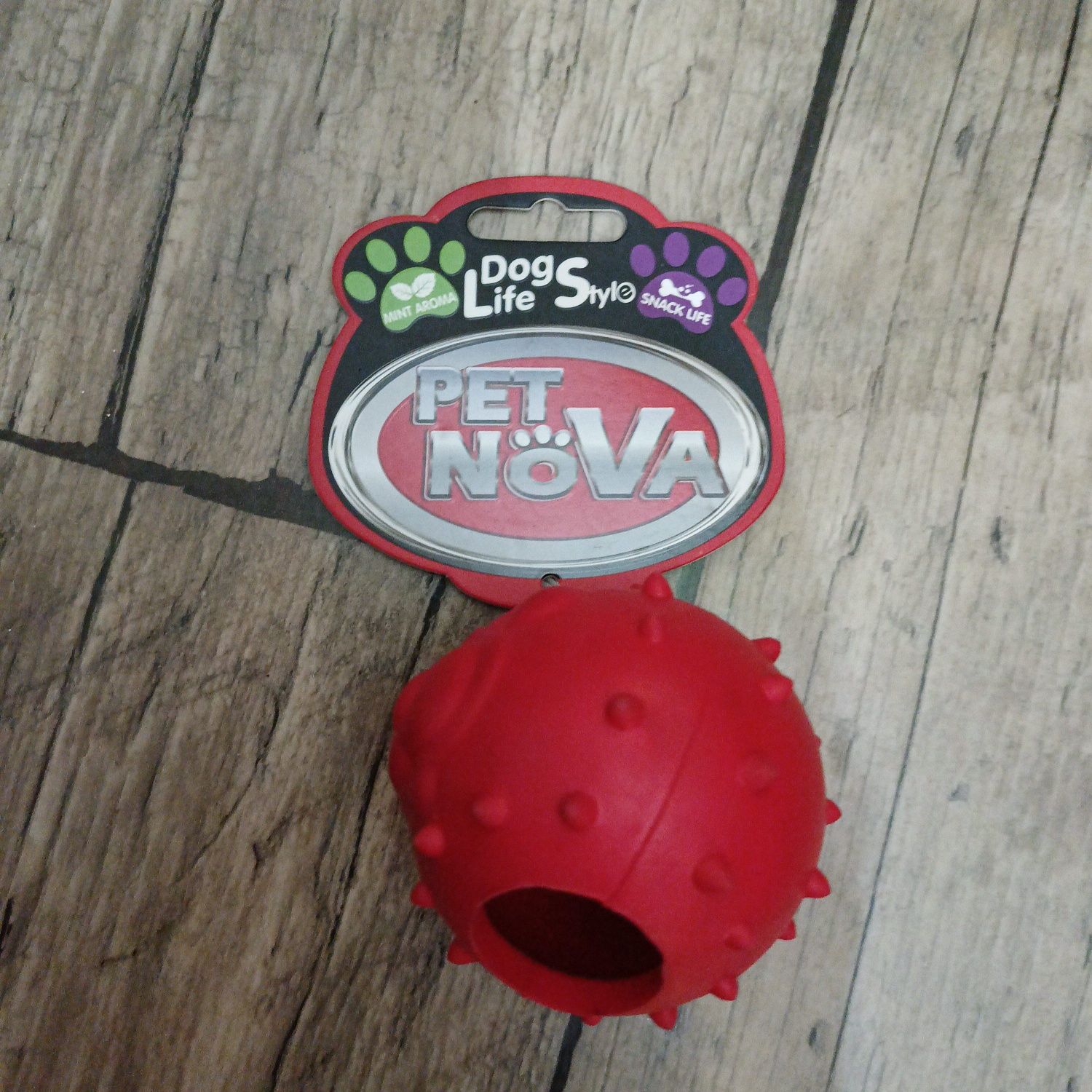 Zabawka dla psa nowa Pet Nova piłka nieużywane z metką