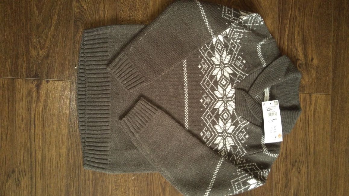 Reserved sweter chłopięcy 128 nowy z metką