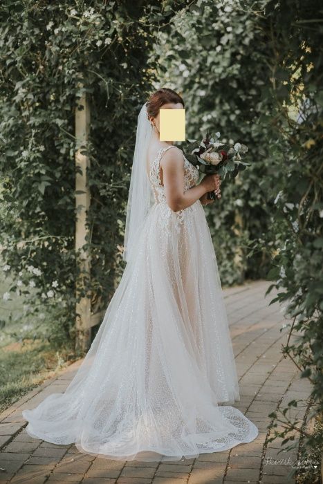 Suknia ślubna Casilda z kolekcji Shine of You Salon Kaledonia, r. 36