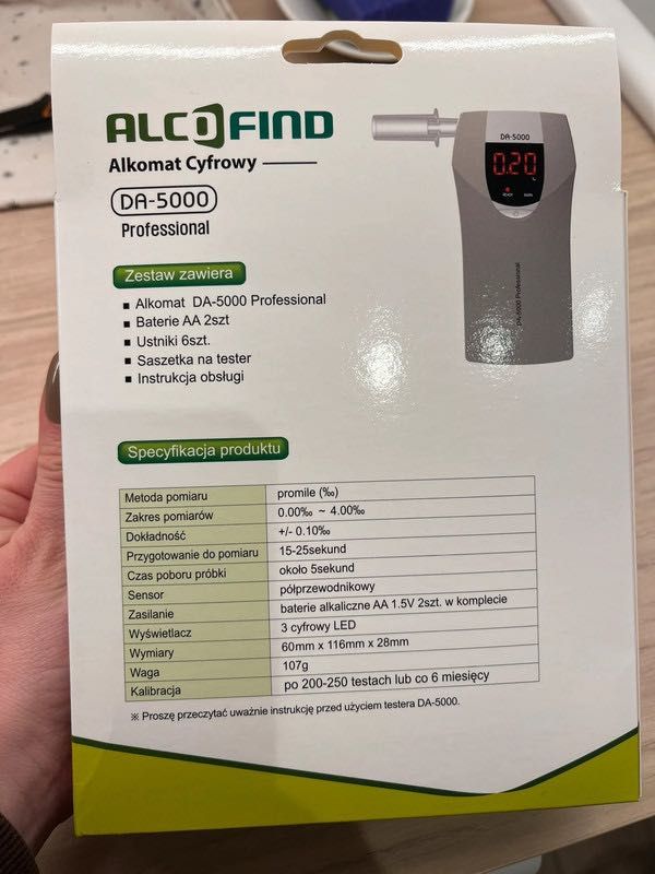 Alkomat Alcofind