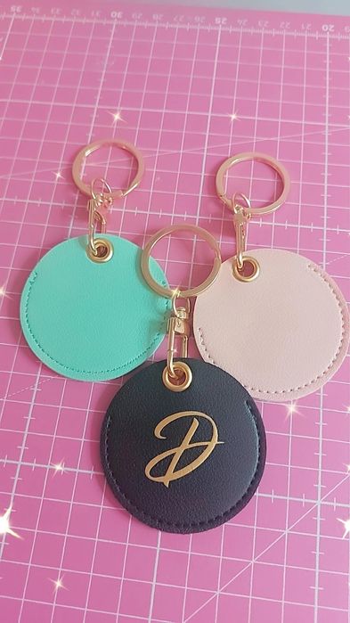 Chaveiro couro personalizado