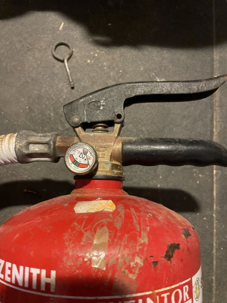 botija de extintor