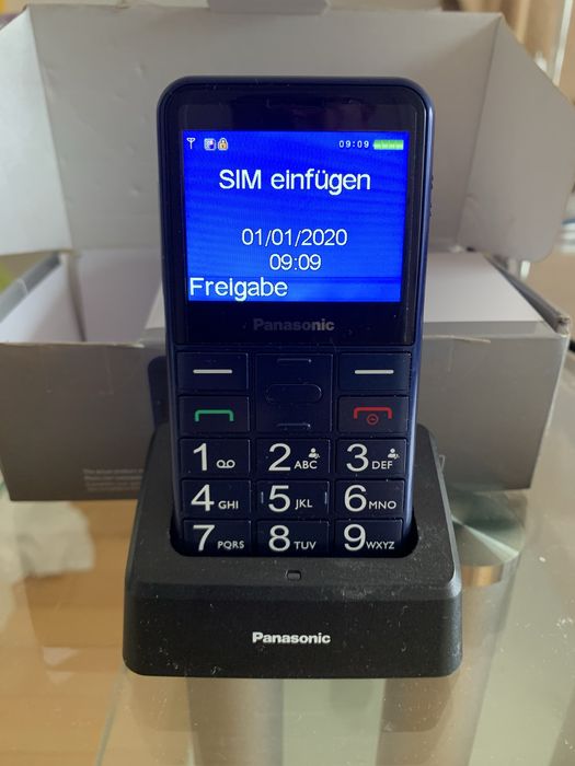 Мобильный телефон Panasonic KX-TU155 Blue (KX-TU155EXCN)