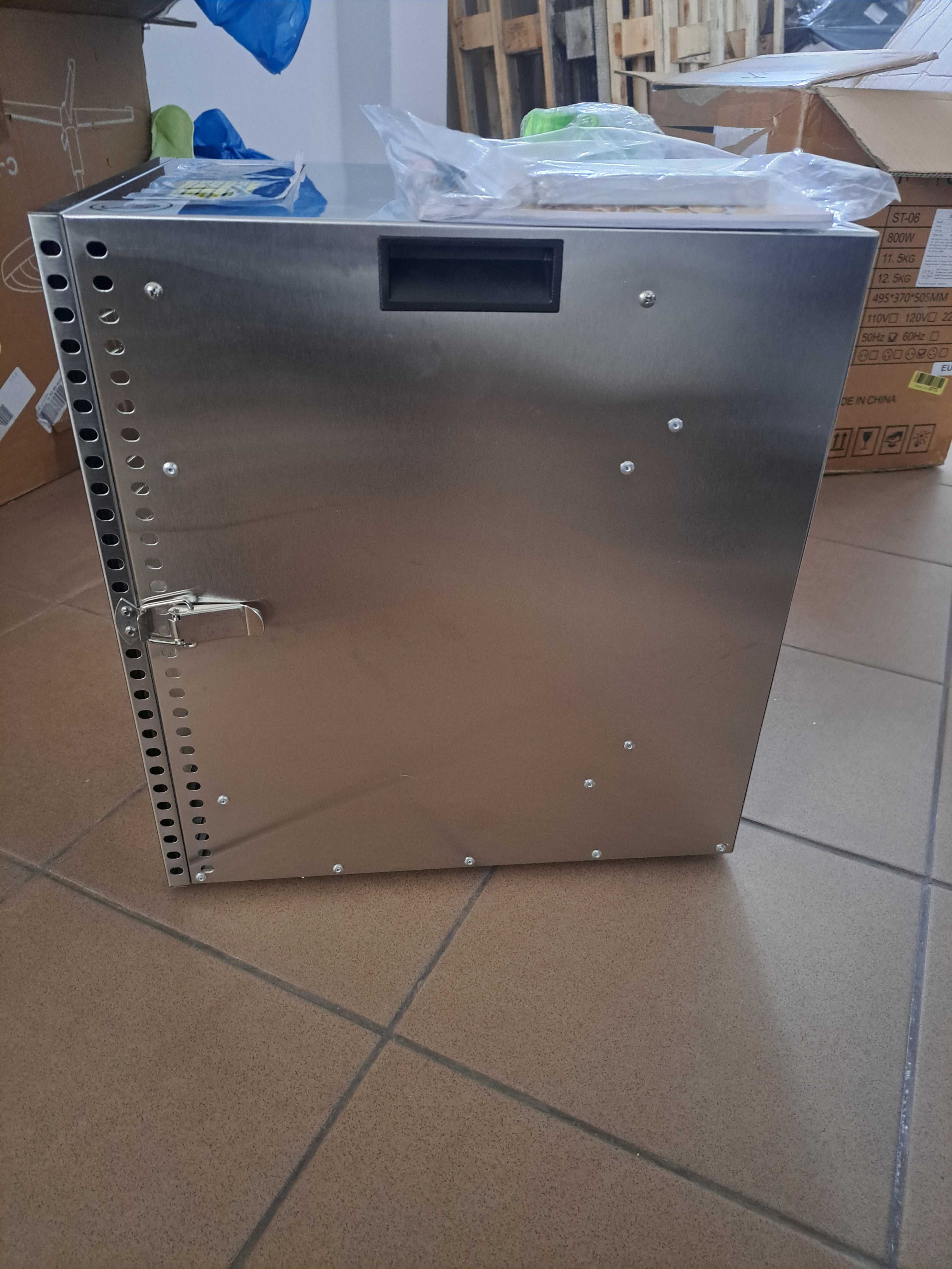 Kwasyo Suszarka ze stali nierdzewnej 12 rusztów temp 20-90 C, 800W