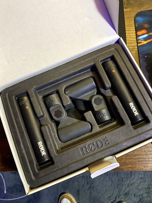 Par de mocrofones RODE M5 “novos”
