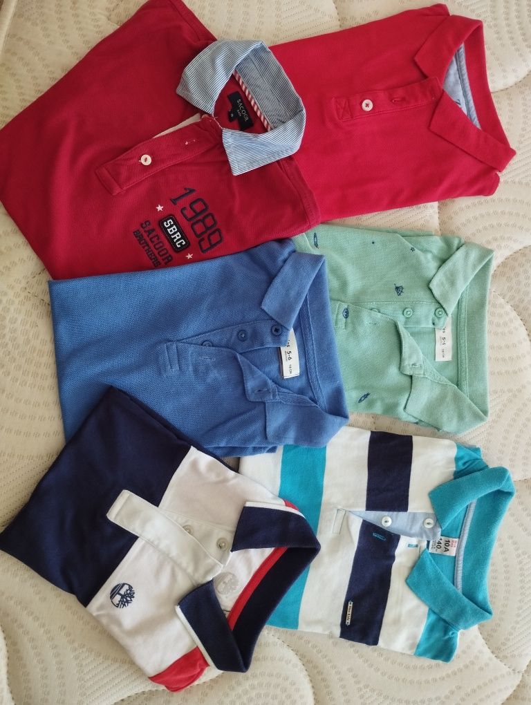 6 Polos de  menino