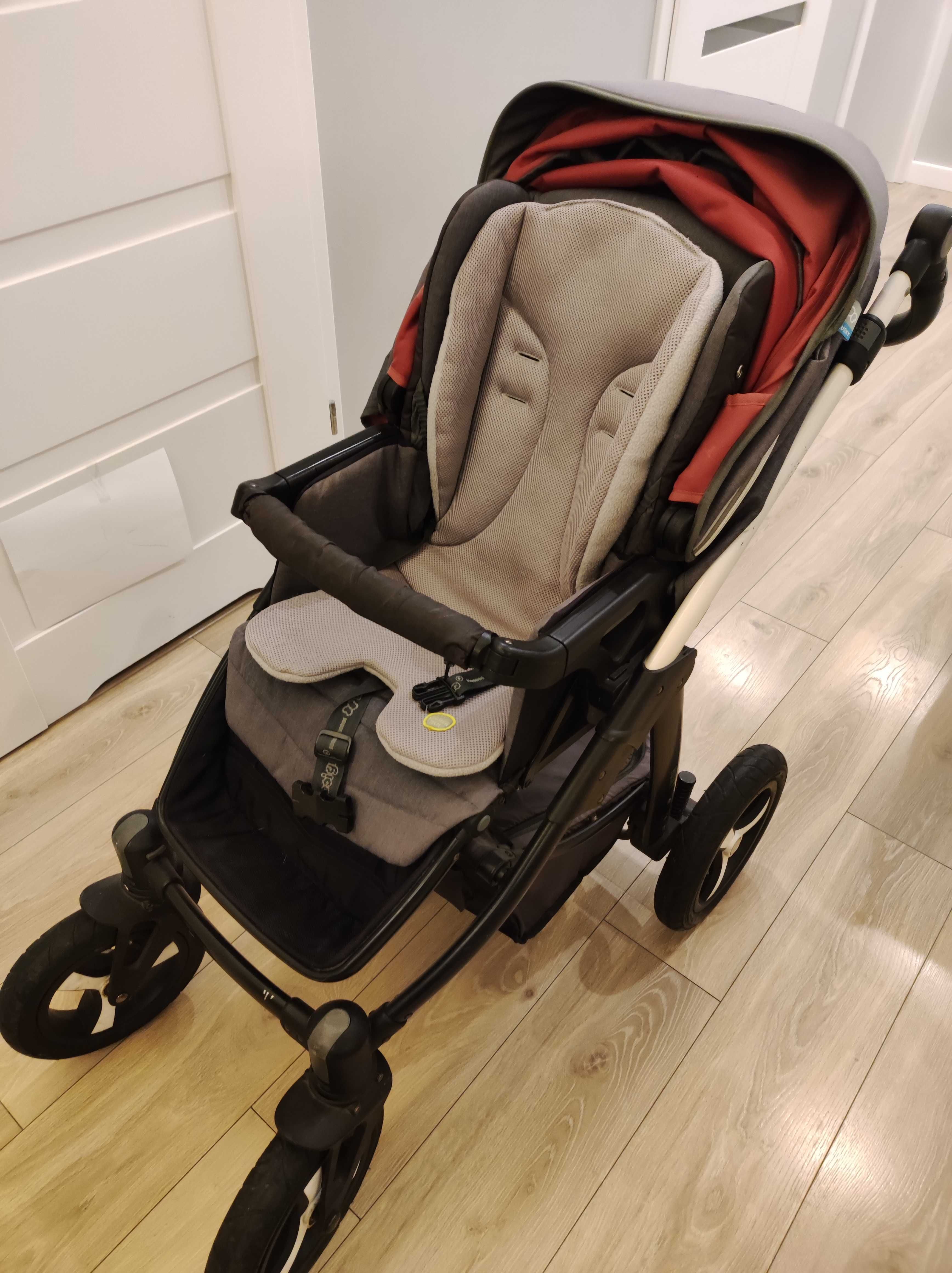 Wózek 2w1 Baby Design Husky i bardzo dużo dodatków