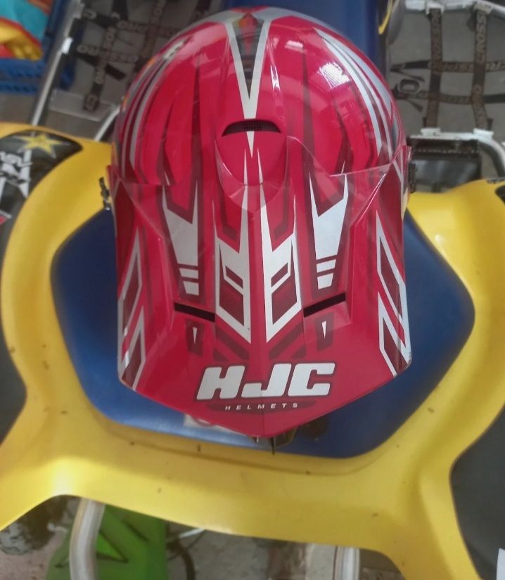 Capacete motocross para criança