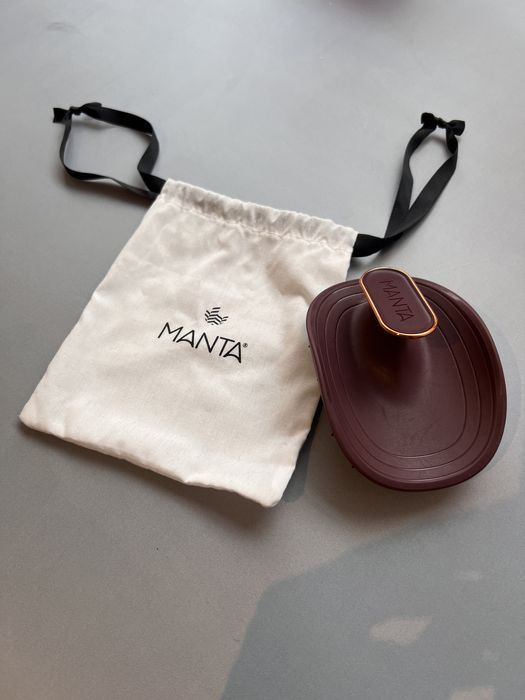 Manta щітка для волосся бургунді