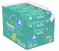 Pampers Chusteczki fresh clean 12x52 szt