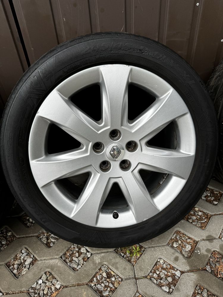 Felgi Koła 5x108 Renault Espace 245/45/18 Velsatis Laguna Megane Tpms