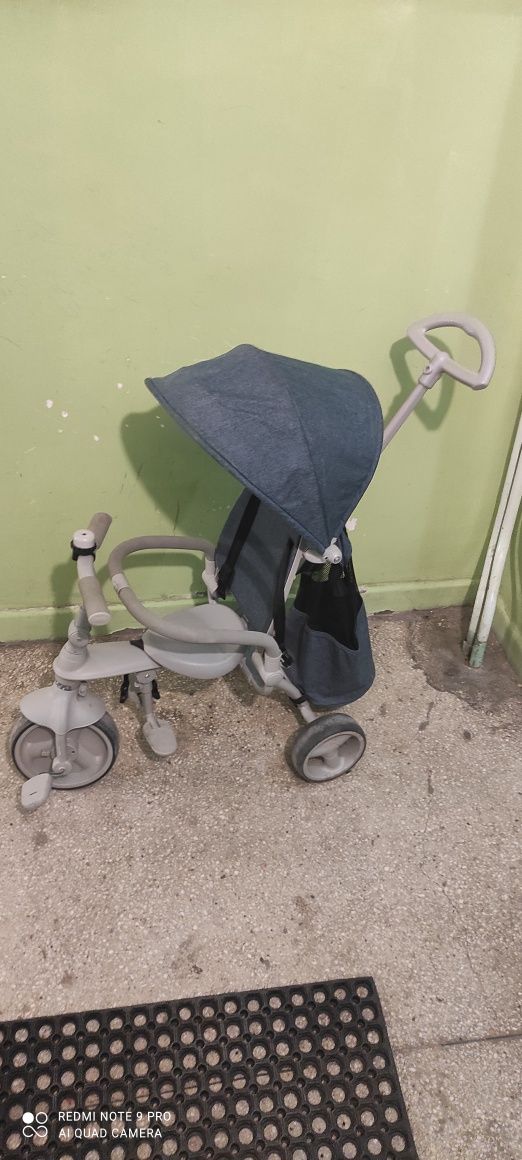 Rowerek trójkołowy Kinderkraft Jazz kolor Denim