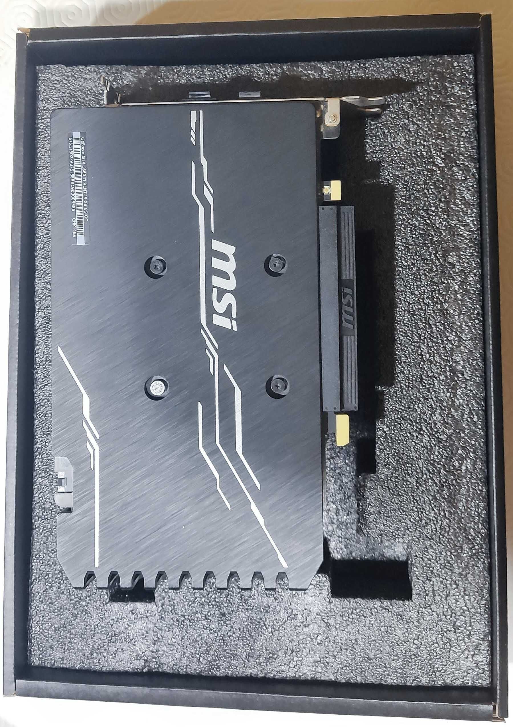 MSI GeForce GTX 1660 TI Ventus XS OC