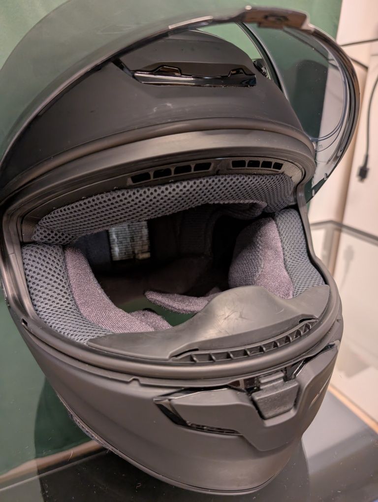 Kask motocyklowy Shoei NXR2 rozmiar M kolor czarny mat Pinlock