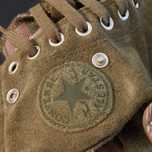 Tênis Bota converse All Star Camurça Verde Seco