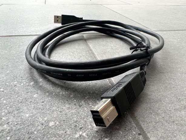 Кабель USB type A - USB type B Hotron USB 3.0 1.5m (E246588)