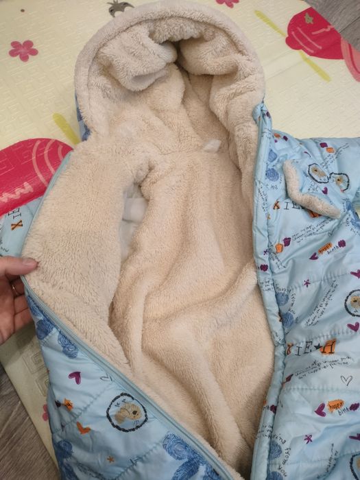 Зимовий конверт для новонароджених
