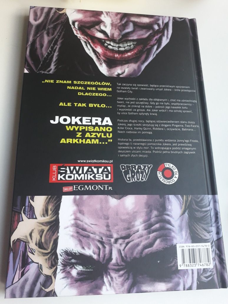 Brain Azzarello Joker komiks