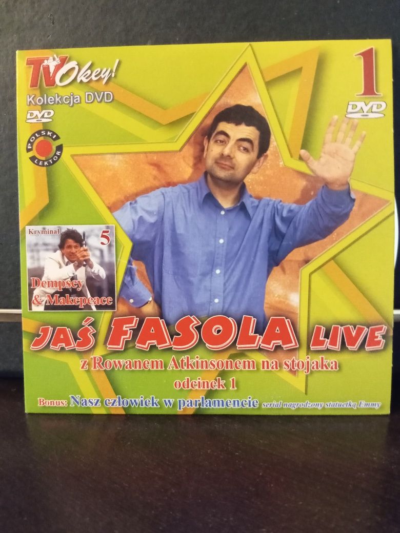 Jaś Fasola Live 2 filmy DVD z Rowanem Atkinsonem Lektor PL