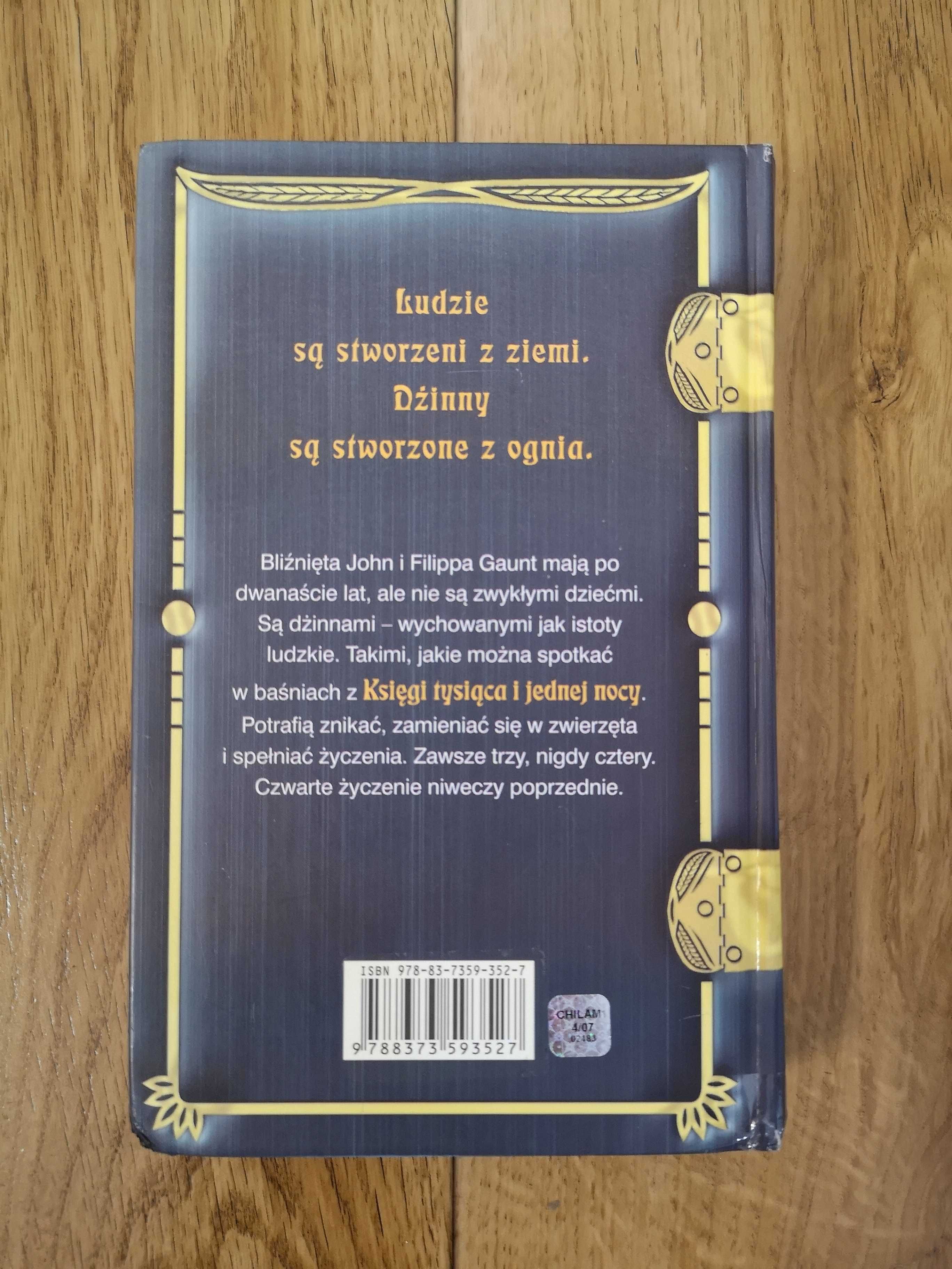 Dzieci lampy i Dżinn Faraona - P.B.Kerr książka dla młodzieży