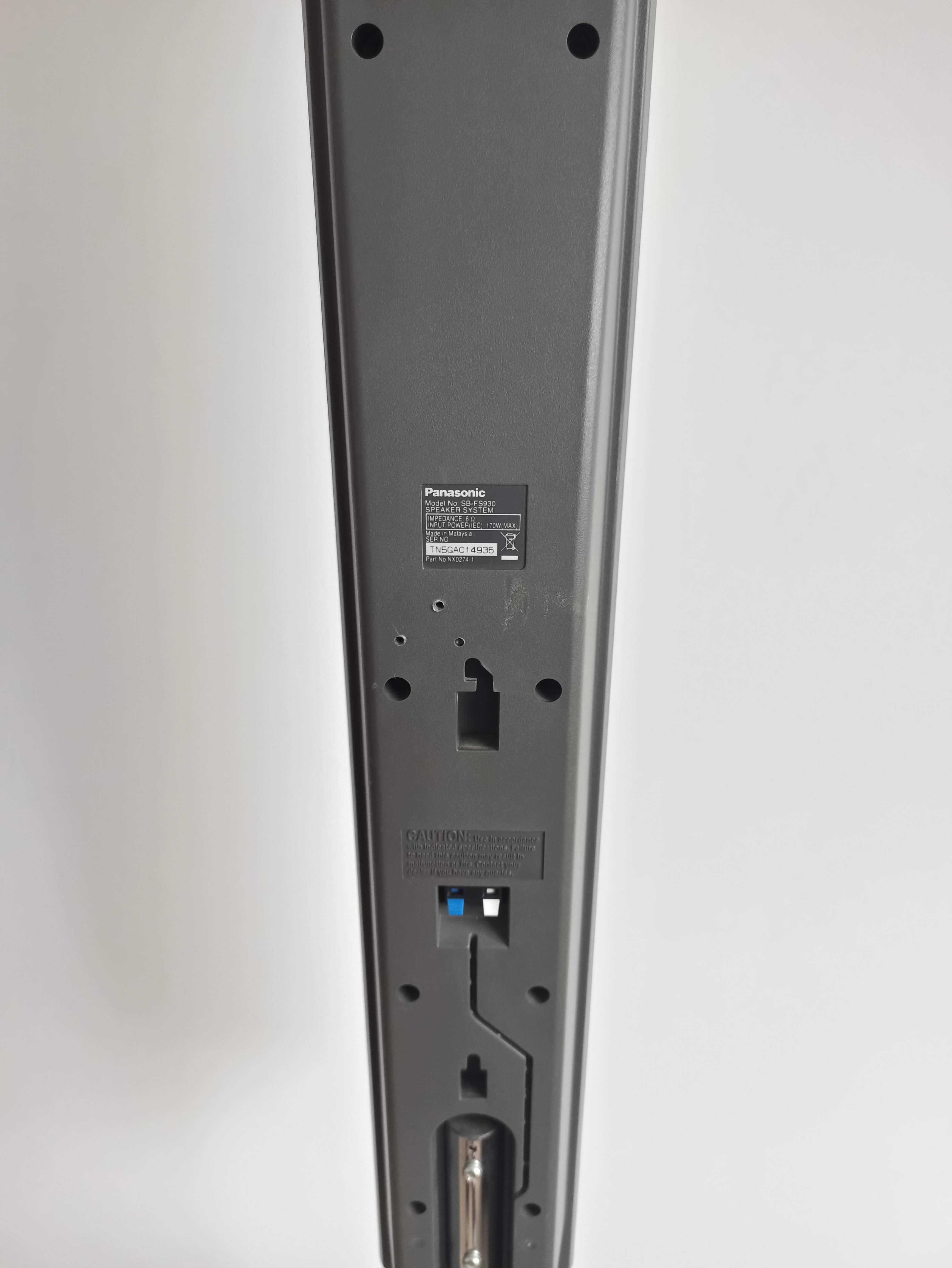 GŁOŚNIKI PANASONIC SB-FS 930 frontowe do kina domowego