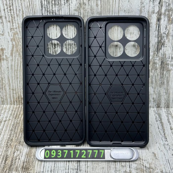 Чехол Carbon Ultimate на Xiaomi 14T/ 14T Pro. Противоударный TPU чохол