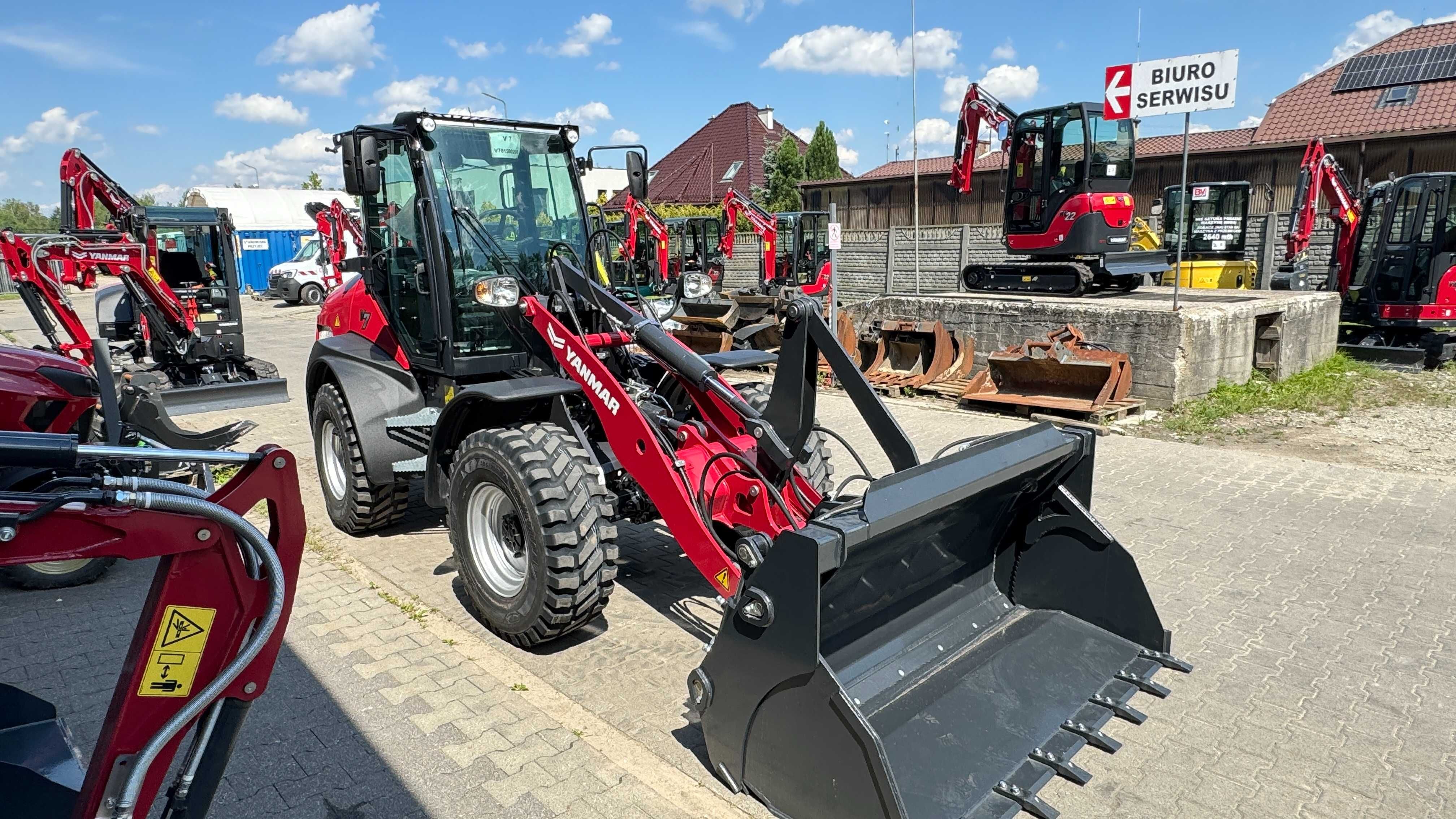 Ładowarka przegubowa Yanmar V7/5-ATO od największego DEALERA