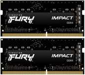 Оперативна памʼять Kingston Fury SODIMM DDR4-3200 16384 MB PC4-25600