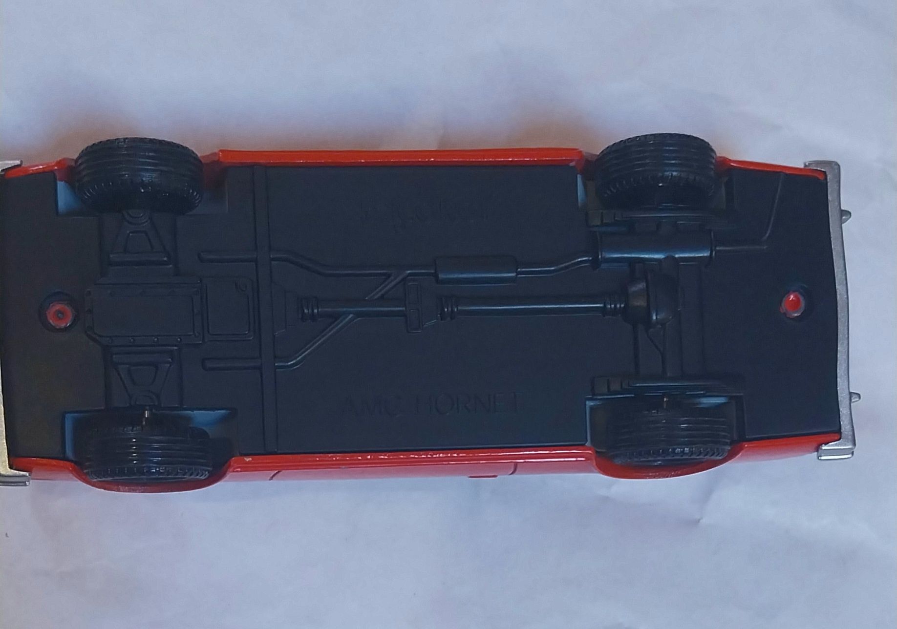 Miniatura da Corgi AMC Hornet em escala 1/36
