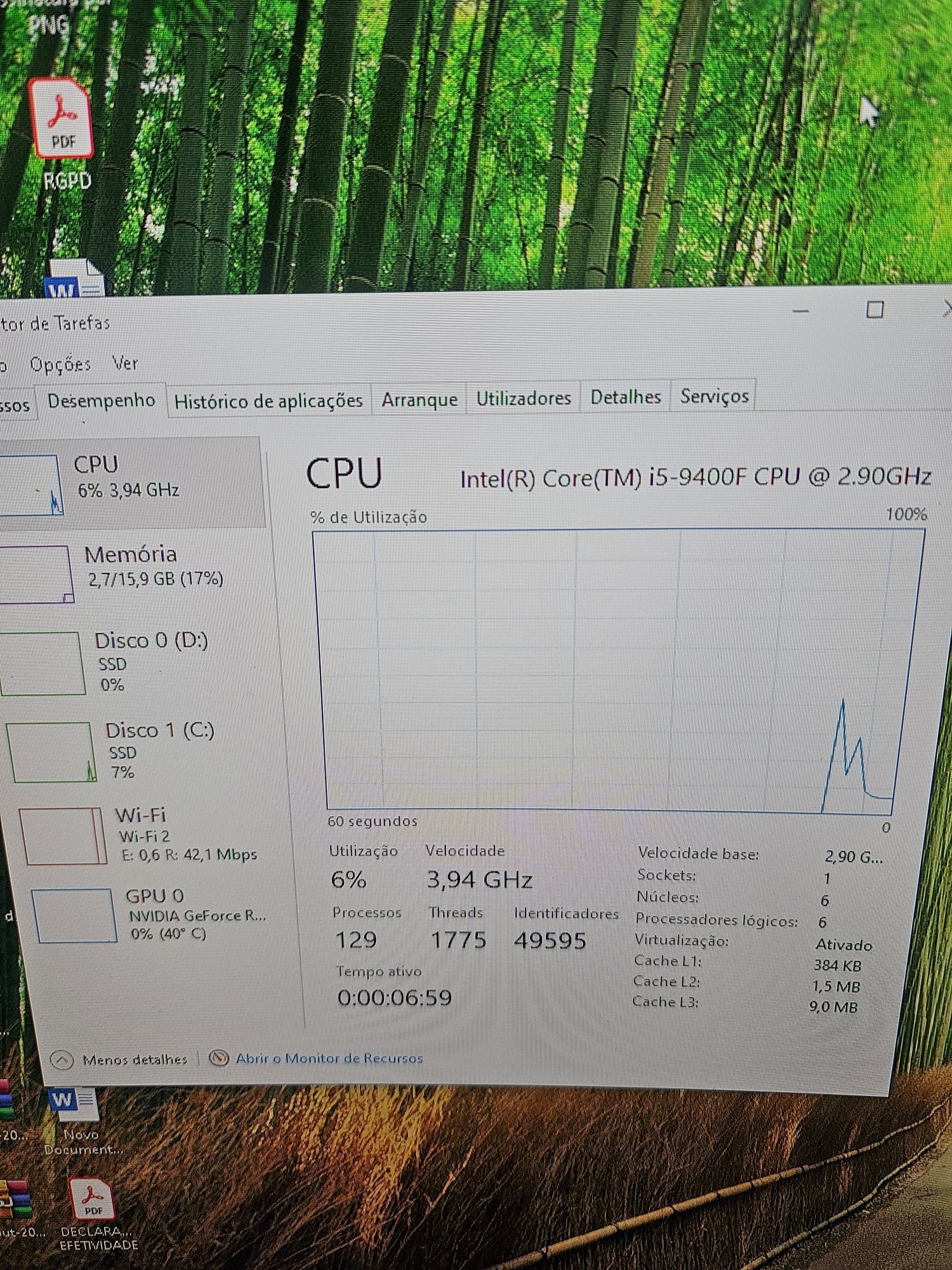 PC GAMING COM MONITOR  RTX 2060 S 8GB