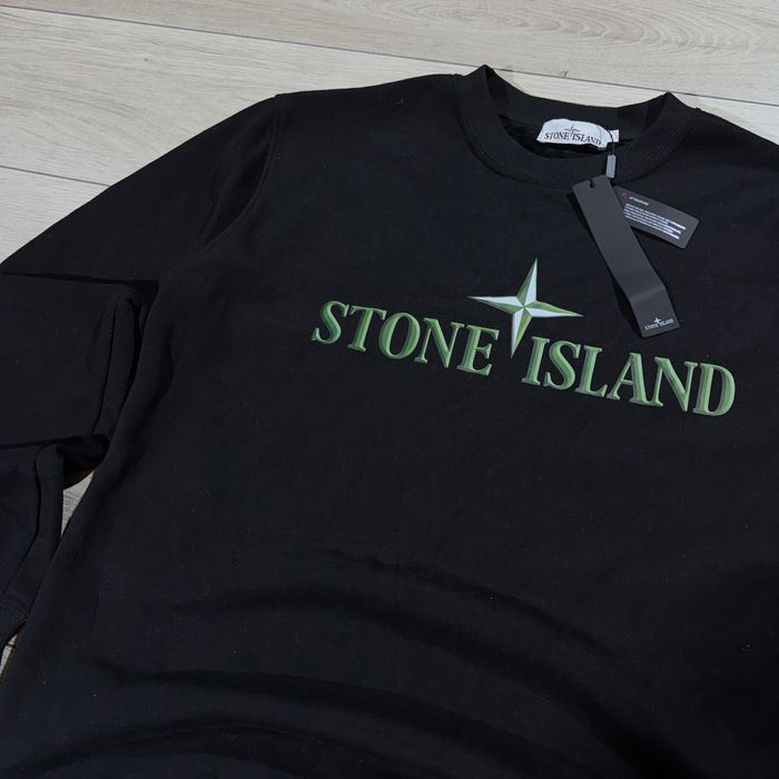 Нова Кофта Світшот Стон Айленд Stone Island з патчем, розмір XL