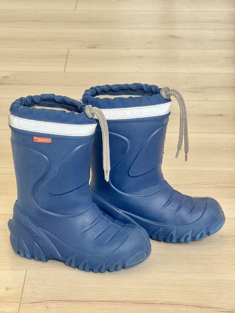 Детские резиновые сапоги Demar Mammut 28/29 синие