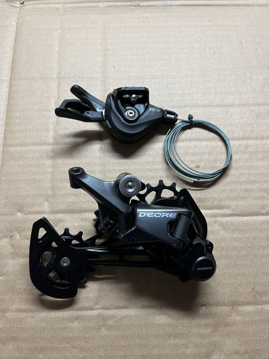 Shimano Deore 12v: Manípulo+Desviador