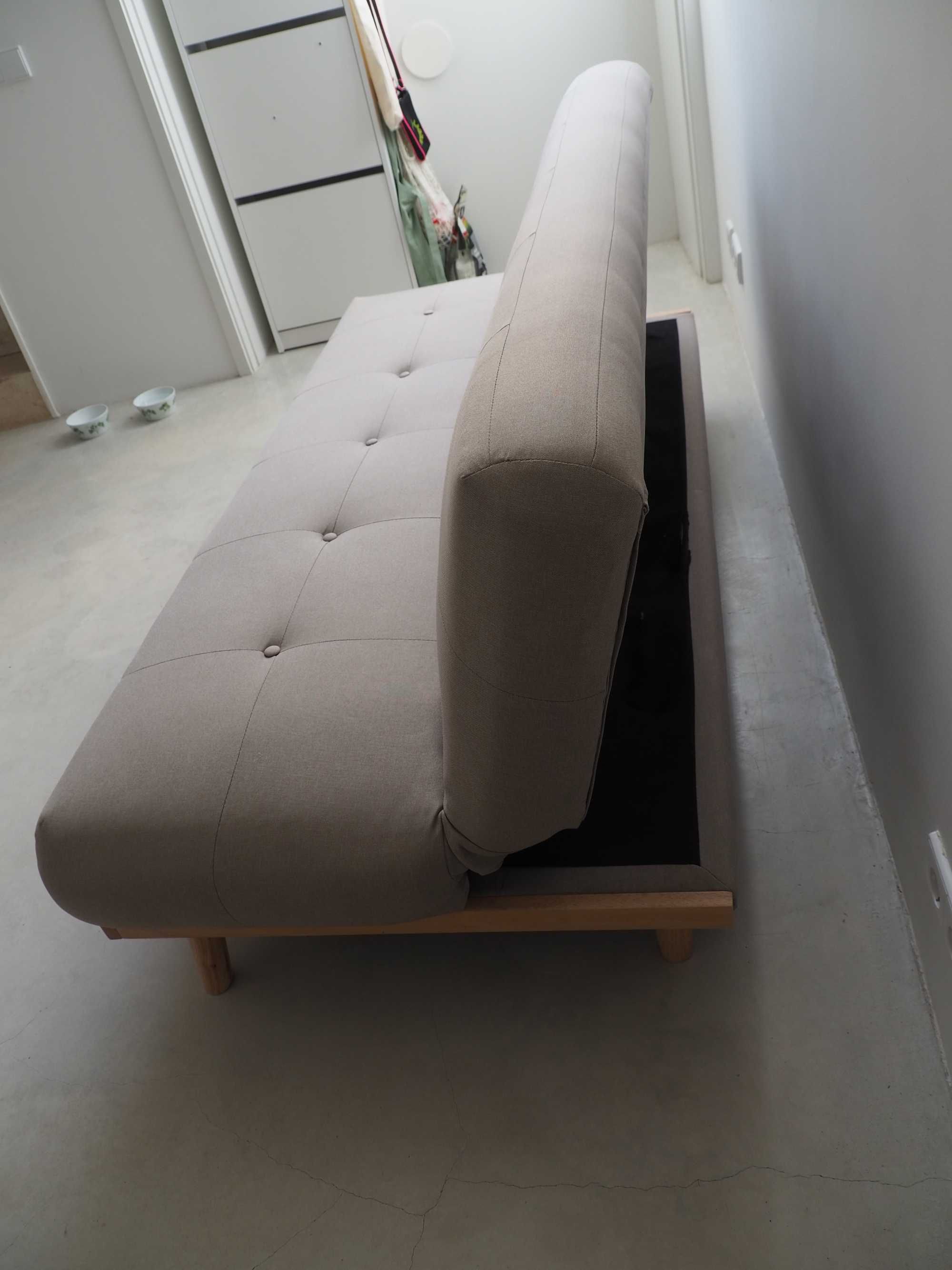 Sofa-cama Sklum como novo