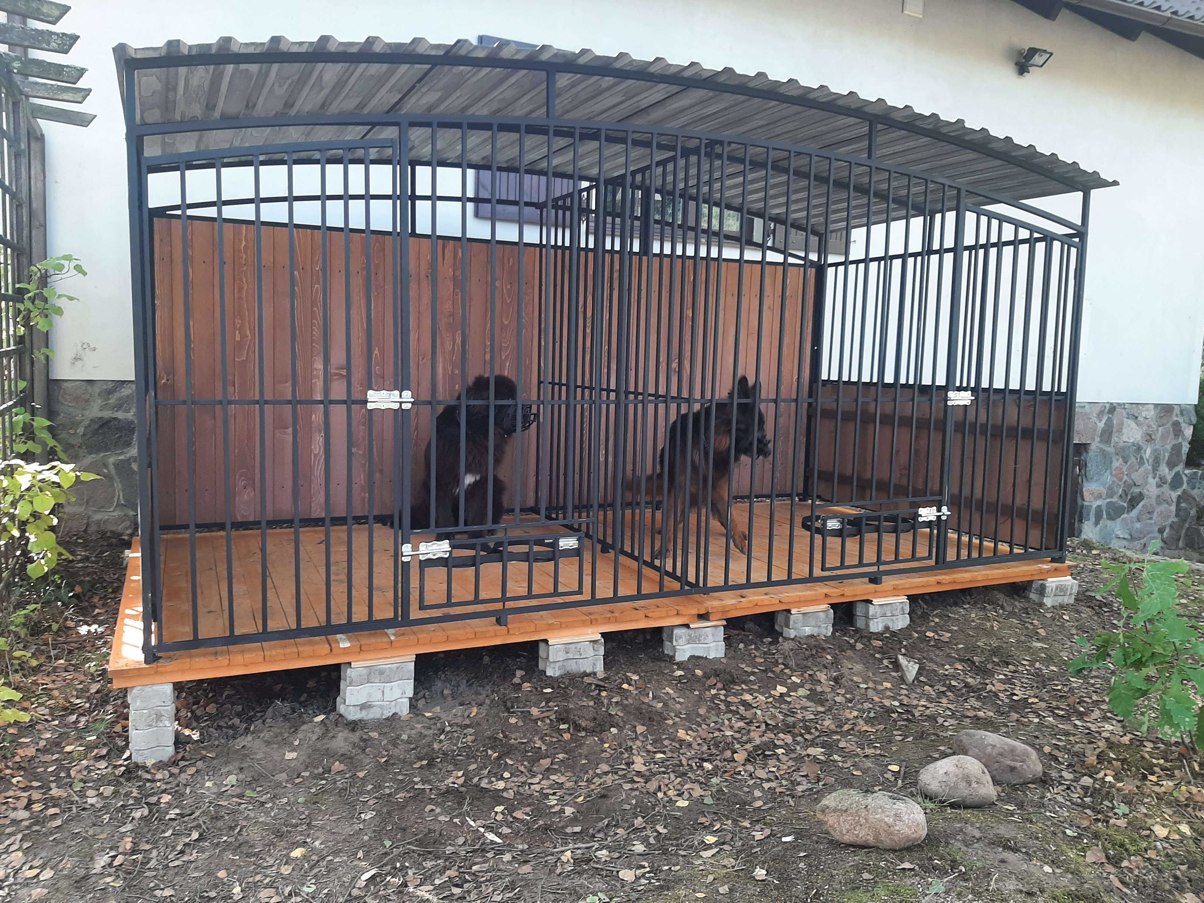 Kojec dla psa schowek drewniany buda